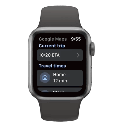 Apple WatchとCar Play、Googleマップのルート案内が利用可能に