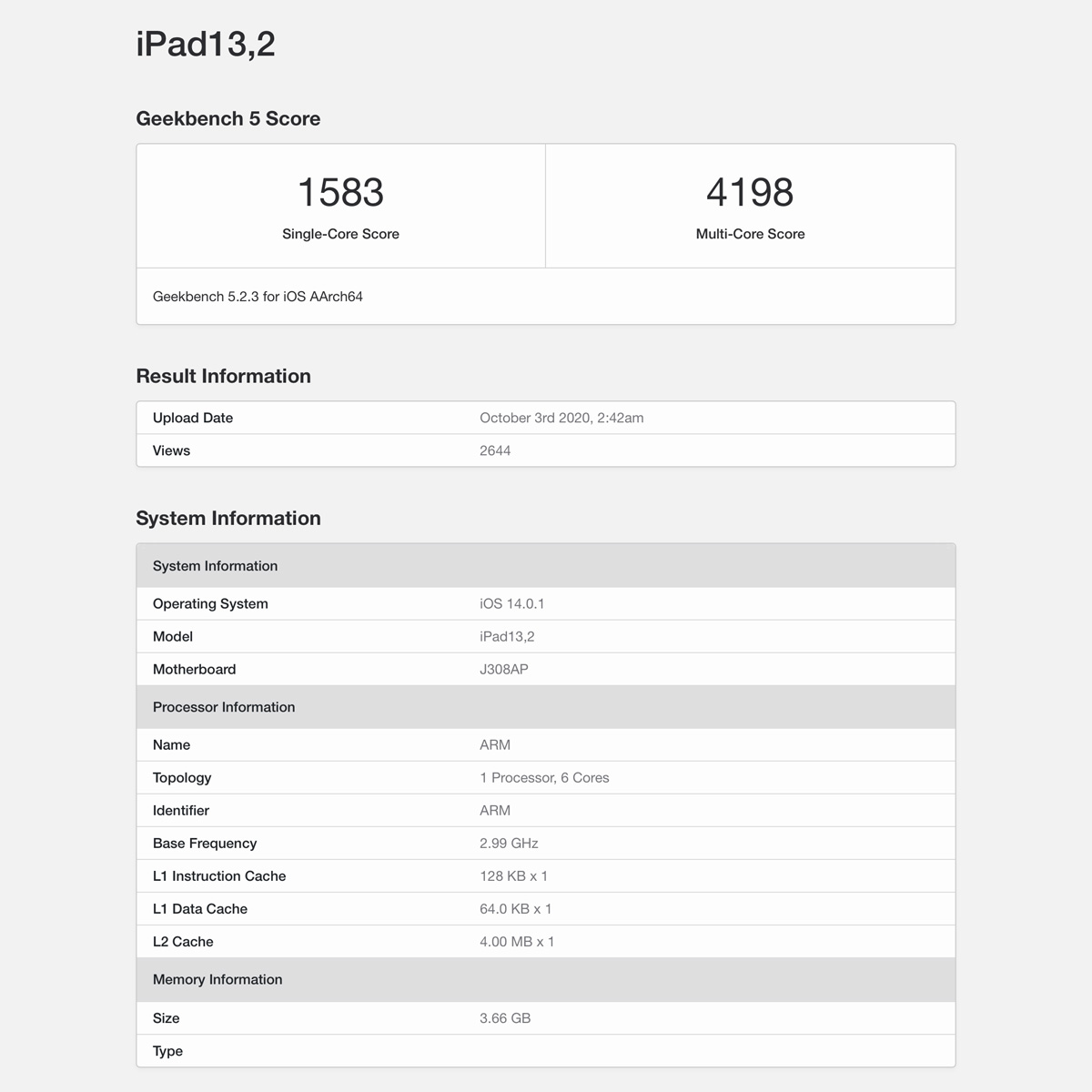 発売目前 iPad Air 4のテスト結果 / A14のベンチマーク公開「公言どおり速い」
