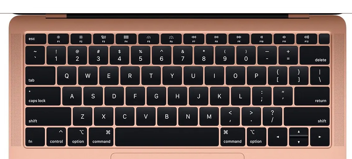 M1チップ搭載MacBook Airのキーボード、見えてるのに「気付かない部分 