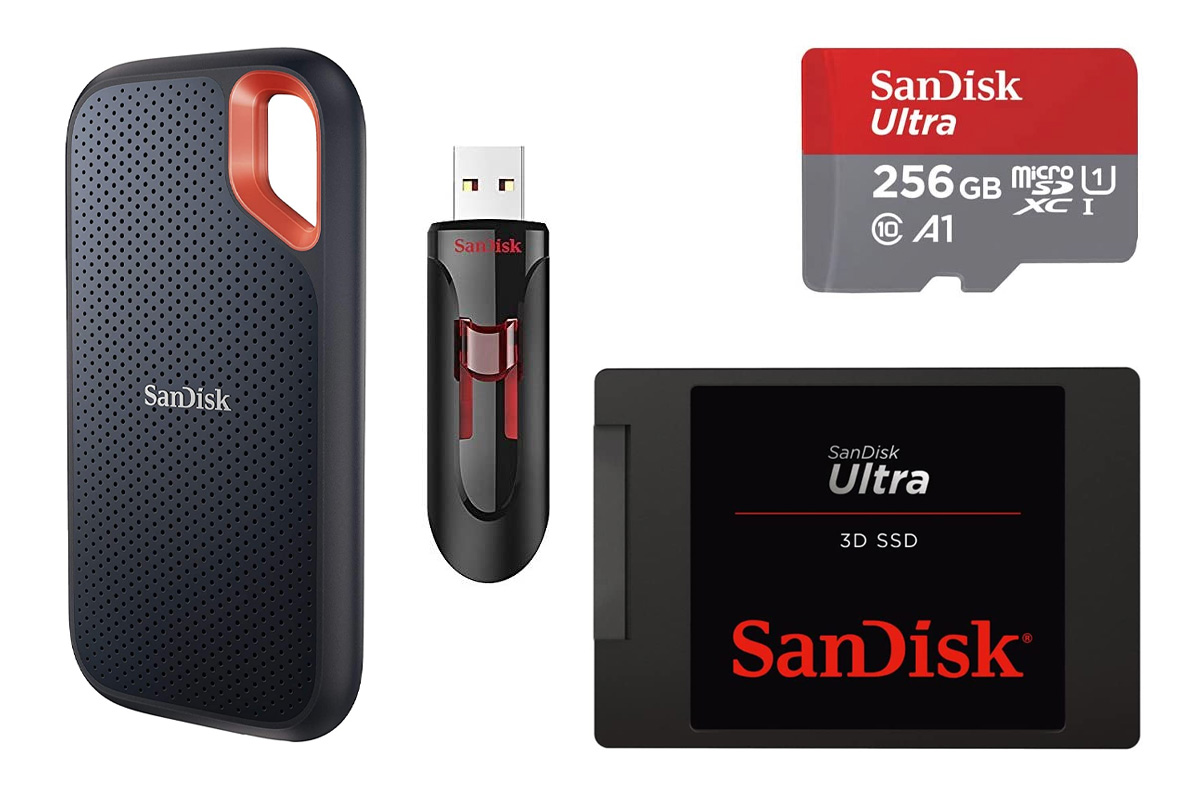 Amazon サイバーマンデーセールでSanDiskが安い microSD や 高速大容量USBメモリ  SanDiskセール一覧