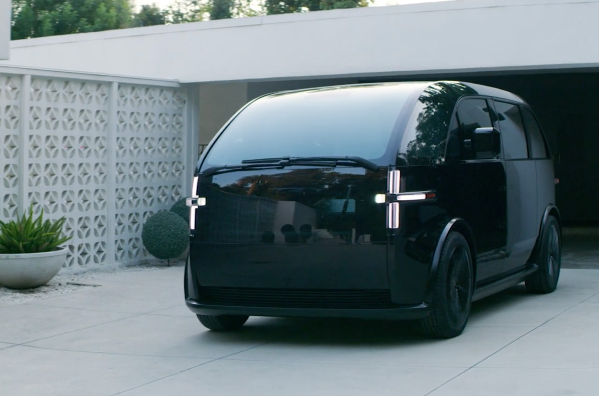 Appleが着目した電気自動車「Canooのシャシーフレームが独特、ハンドルは屋外設置も可？」