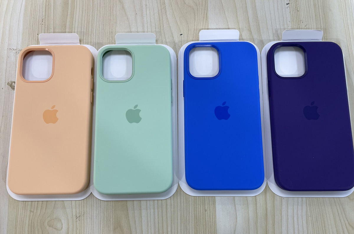 Apple、春の新色7カラー追加か「iPhone 12用シリコーンケース」