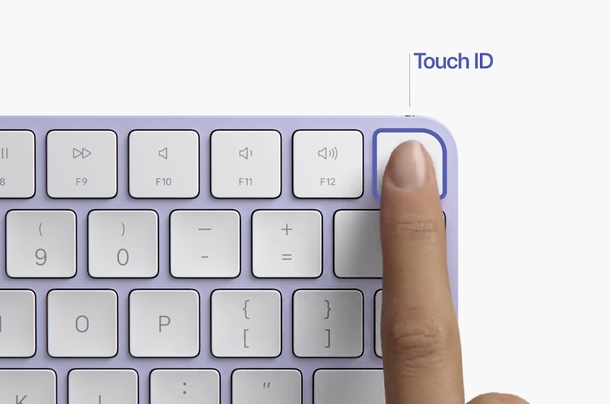 Apple、新型iMacに併せて新型キーボードを発表「iMac初 Touch ID搭載」