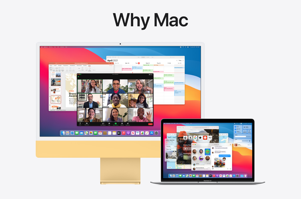 Apple、特設サイトで「Macを買うべき理由」をわかりやすく説明