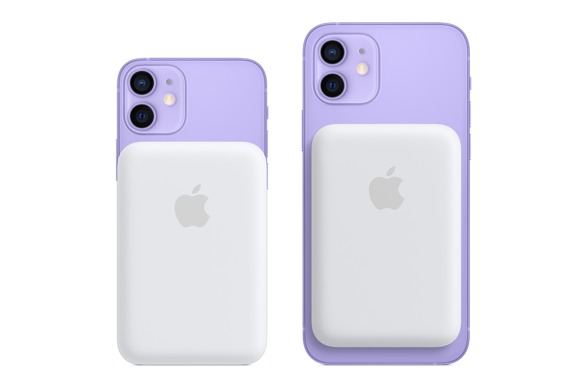 Apple、iPhoneのMagSafeバッテリーパックを発売 / 充電出力を変更することが可能、逆充電も対応